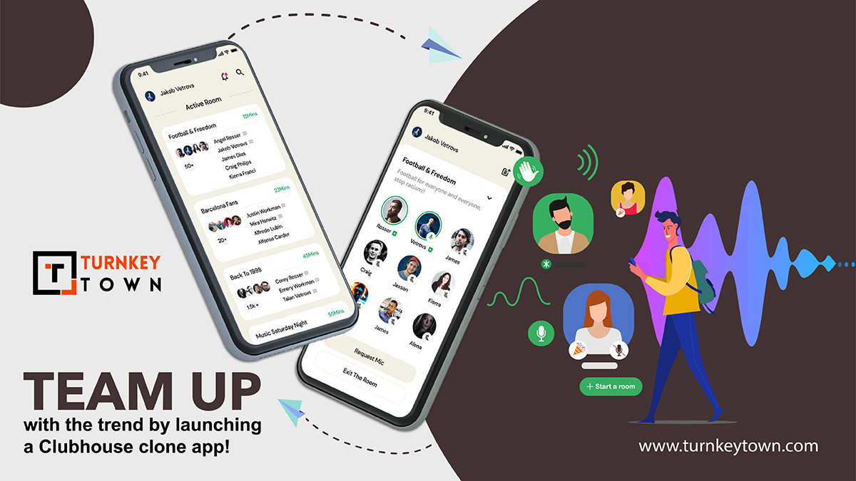 What makes the clubhouse clone app be the first in Chat Room app development