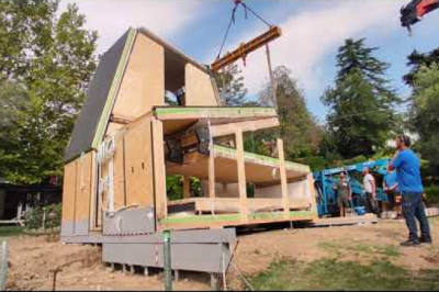 Case prefabbricate in legno | A-FOLD
