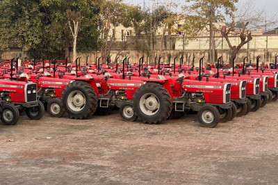 Massey Ferguson tractor and implements in Tanzania