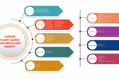 Europe Plant-Based Egg Replacers Market Insights 2022: Trends, Size, CAGR, Growth Analysis by 2029