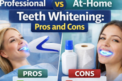 Professional vs At-Home Teeth Whitening: Pros and Cons