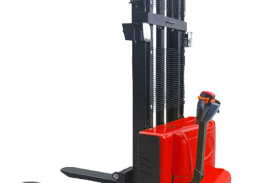 What load capacity does the electric forklift provide