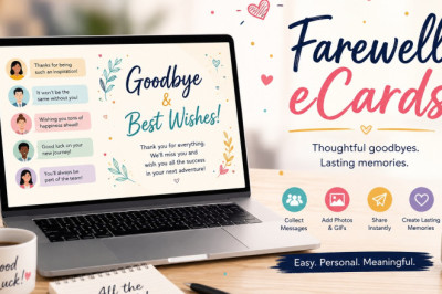 Group Farewell Card Ideas | Free Farewell eCards for Coworkers and Friends
