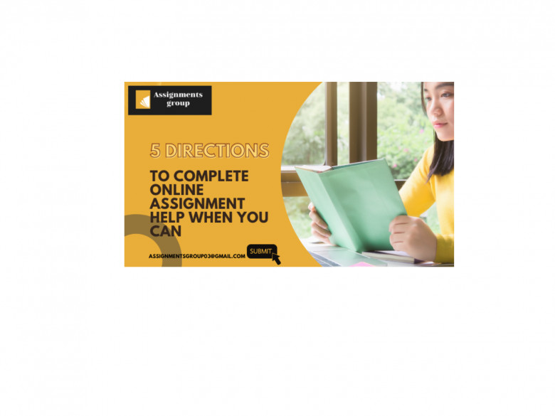 5 Directions to finish online assignment help
