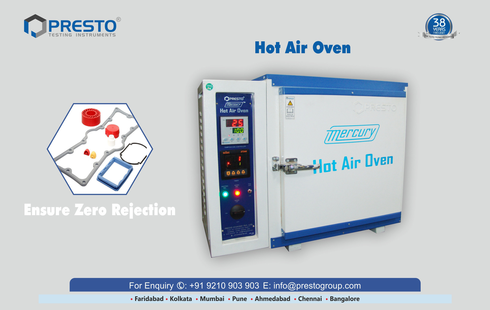 Hot Air Oven Manufacturer & Supplier in India