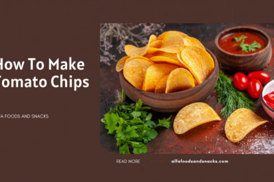 How To Make Tomato Chips - Alfa Foods