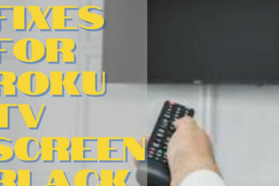 Easy Fixes For Roku Tv Screen Black | +1-888-270-6412