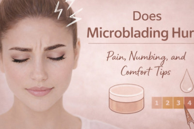 Does Microblading Hurt? Pain, Numbing &amp; Comfort Tips | Eyebrow Microblading in Kolkata