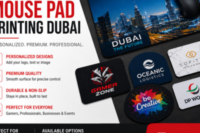 Custom Mouse Pad Printing Dubai – Personalized, Gaming &amp; Corporate Mouse Pads